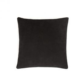 Anders Suede Cushion Square - Black