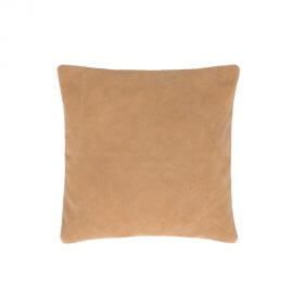 Anders Suede Cushion Square - Caramel