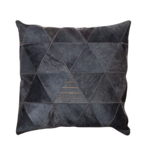CHARCOAL HIDE CUSHION